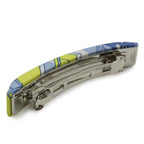 Hermes Eclipse PM Barrette Hair Clip Legend Blue White-yellow — view 3