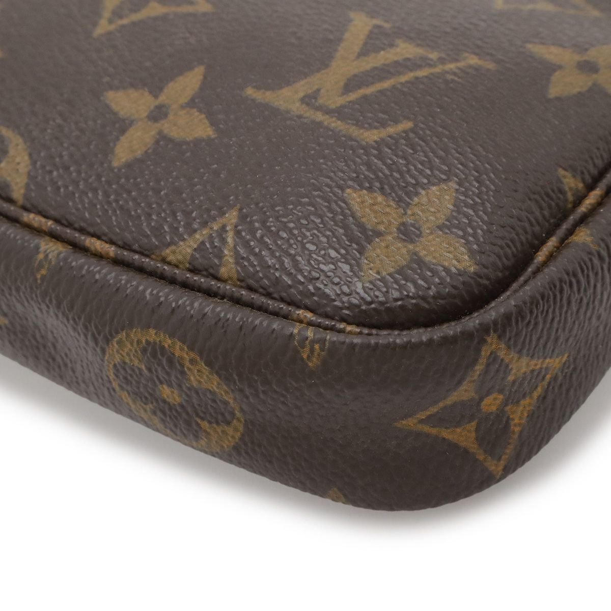 Louis Vuitton Monogram Mini Pochette Pouch Multi — view 3