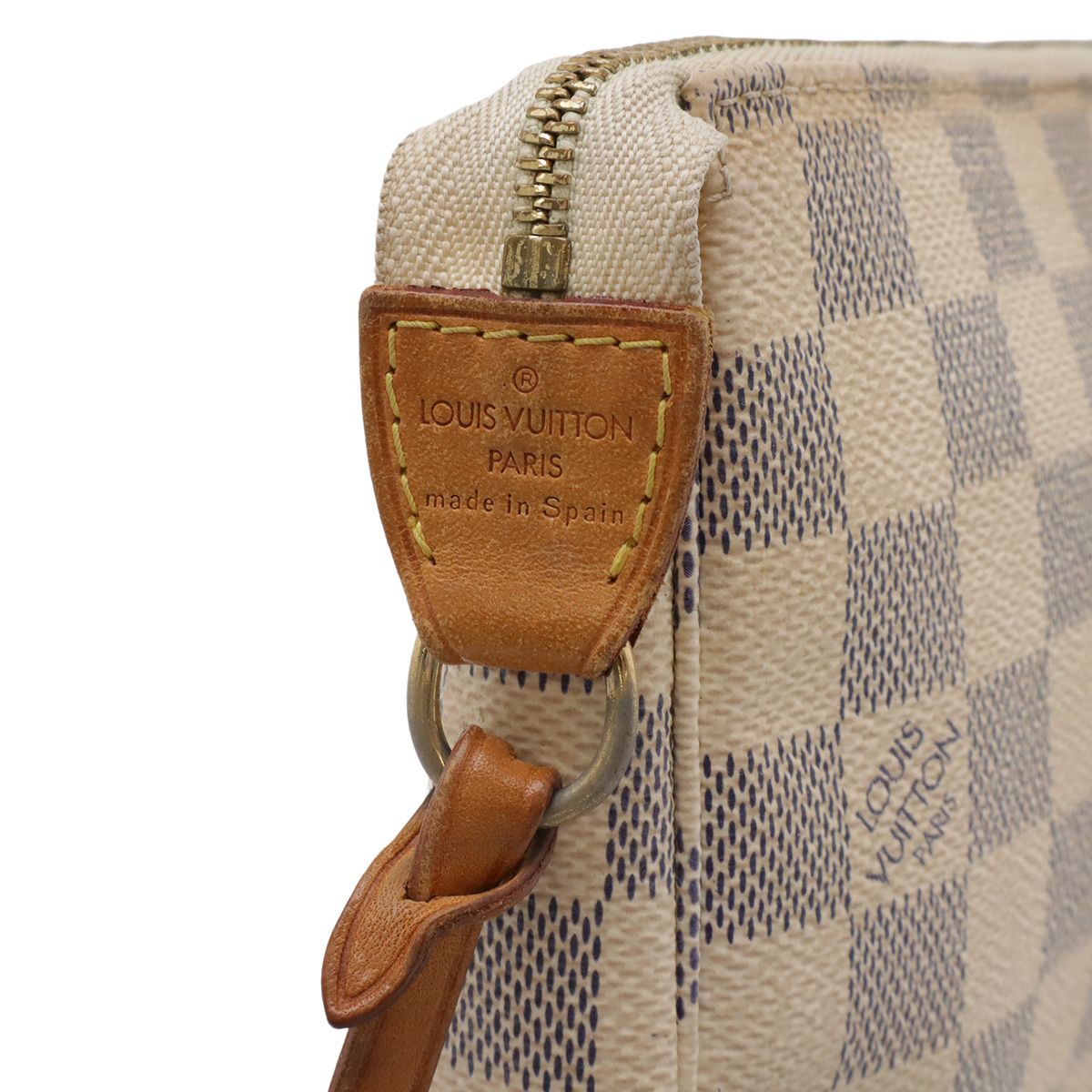 Louis Vuitton Damier Azur Pochette Pouch 2-Way Shoulder Bag — view 6