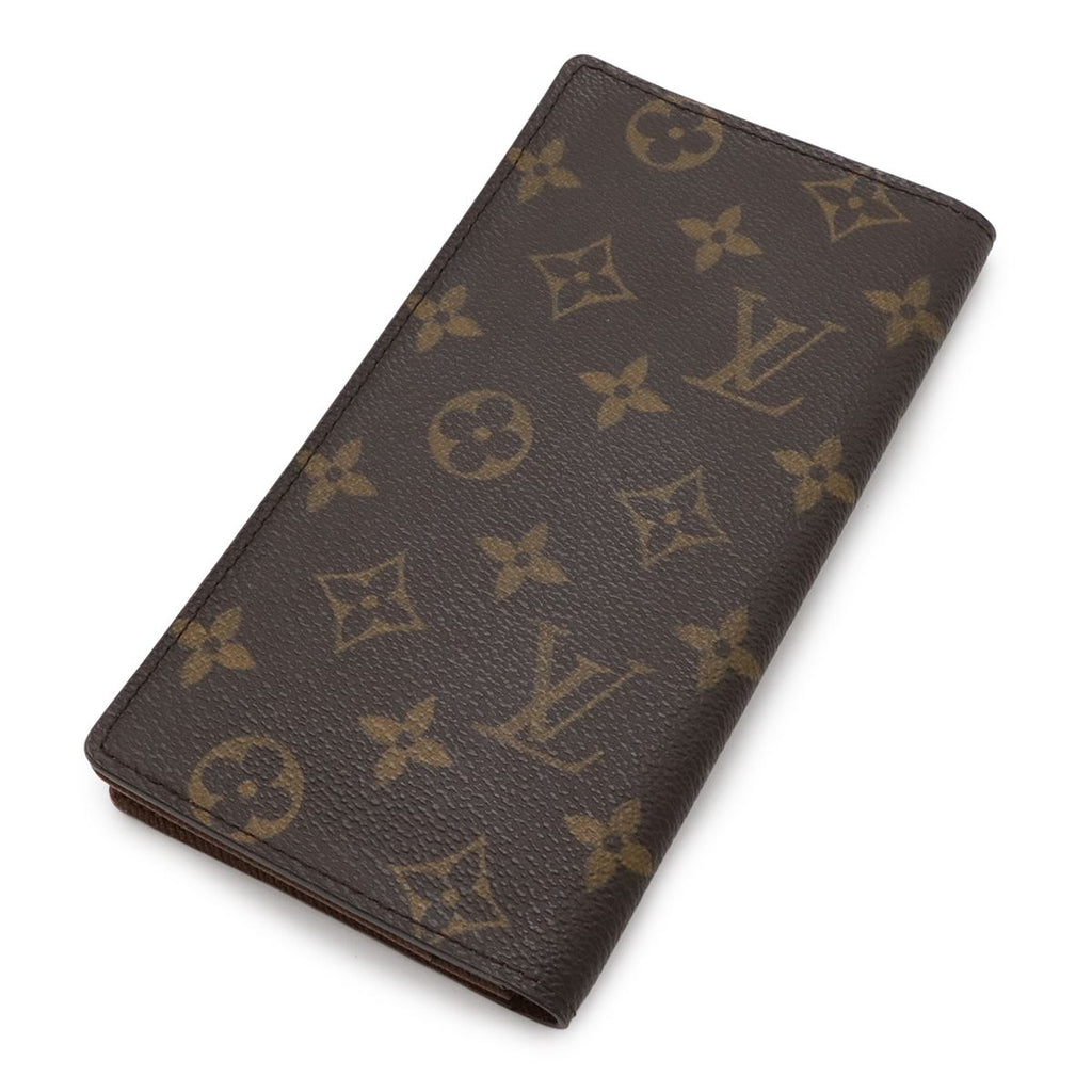 Louis Vuitton Monogram Card Holder Credit Circle Long Bill Bifold Wallet — view 2