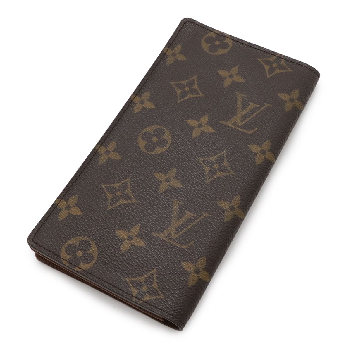Louis Vuitton Monogram Card Holder Credit Circle Long Bill Bifold Wallet — view 2