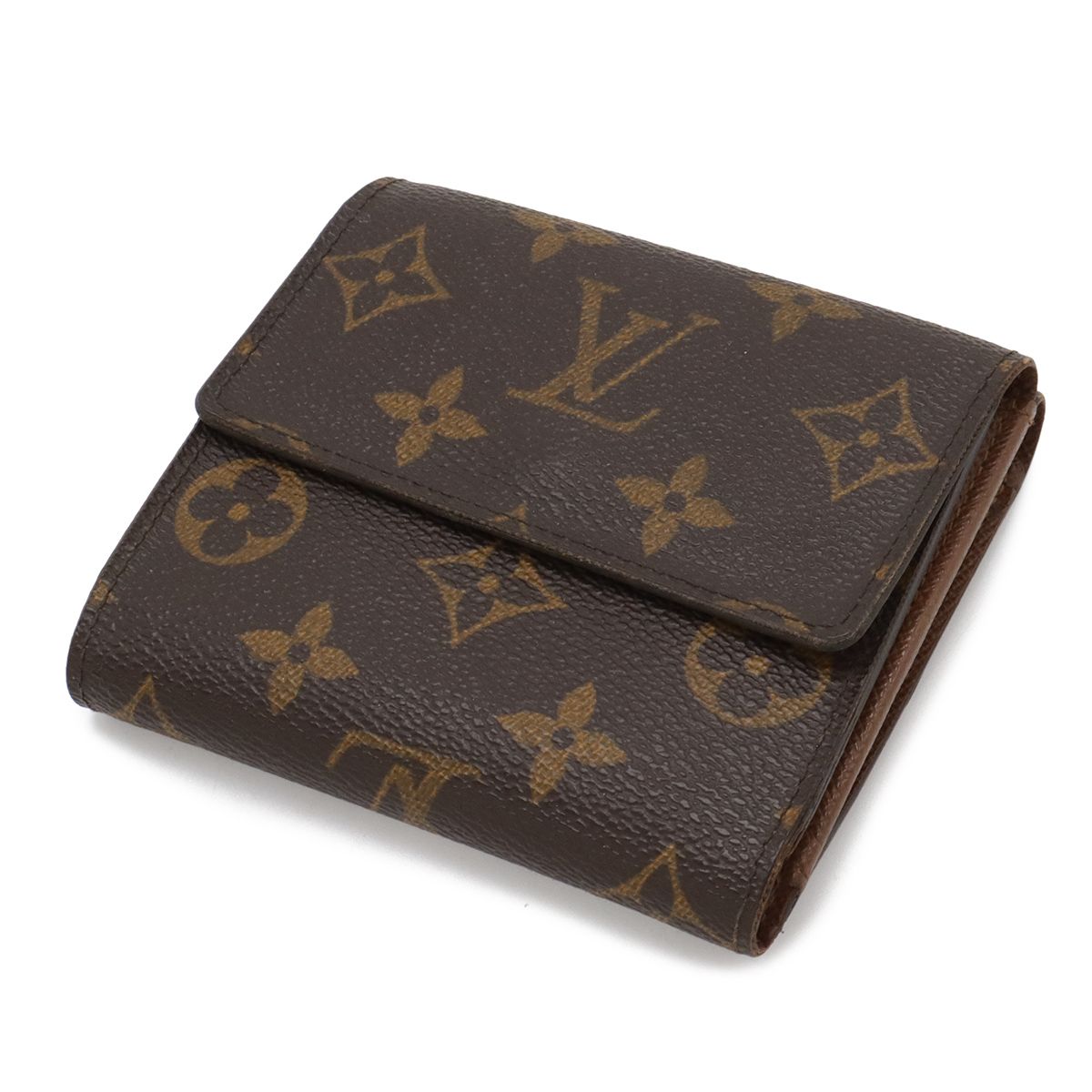 Louis Vuitton Monogram Portefeuille Elise Bifold Wallet Hook — view 2