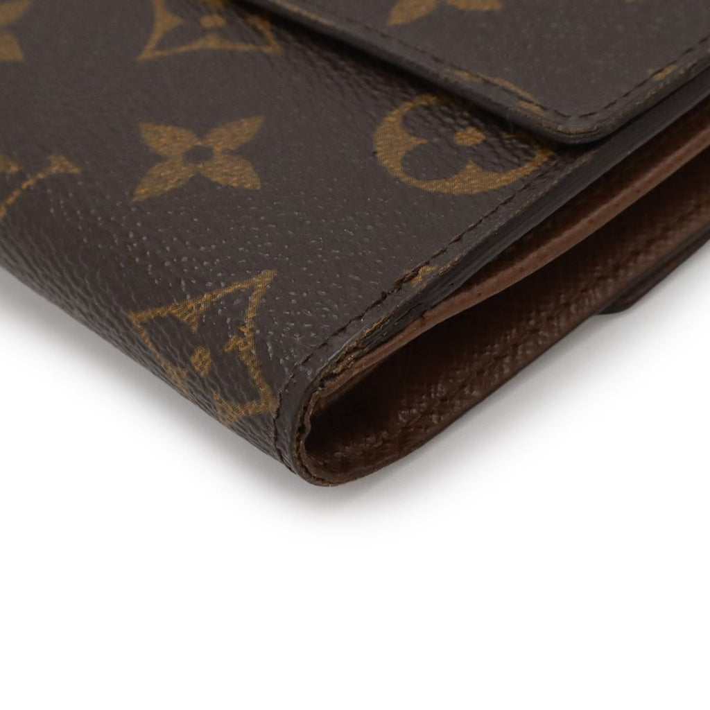 Louis Vuitton Monogram Portefeuille Elise Bifold Wallet Hook — view 3