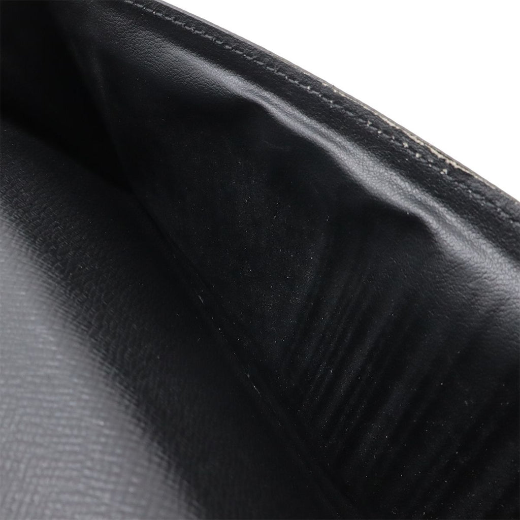 Louis Vuitton Monogram Eclipse Zippy Wallet Vertical Zip Around Black Gray — view 6