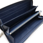 Louis Vuitton Epi Zippy Wallet Zip Around Handbag Navy — view 6
