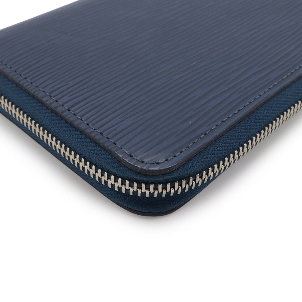 Louis Vuitton Epi Zippy Wallet Zip Around Handbag Navy — view 3