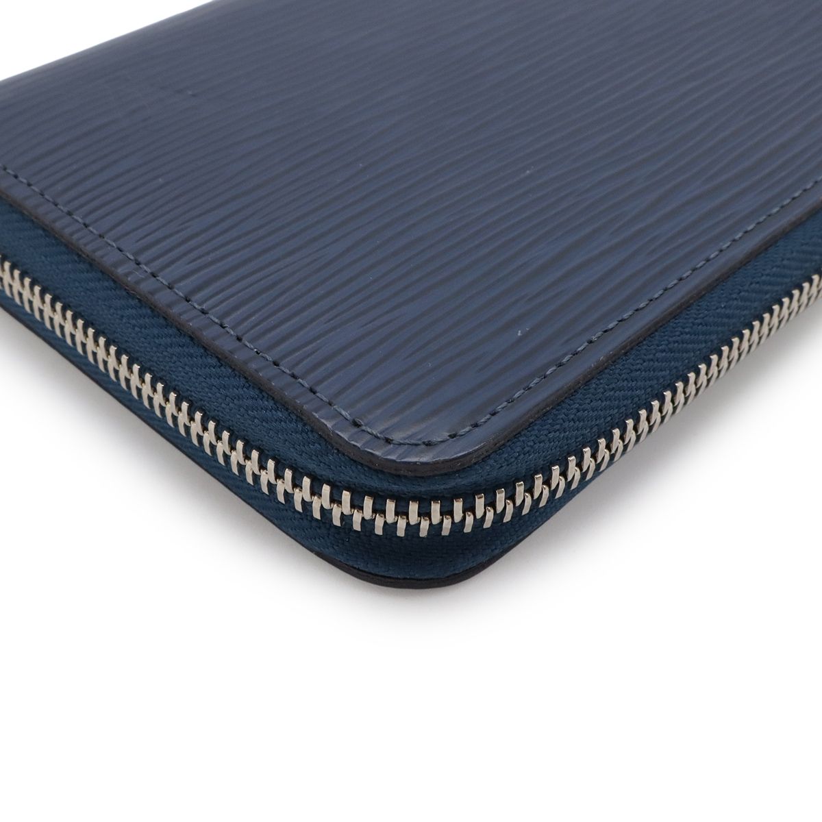 Louis Vuitton Epi Zippy Wallet Zip Around Handbag Navy — view 3