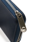 Louis Vuitton Epi Zippy Wallet Zip Around Handbag Navy — view 5