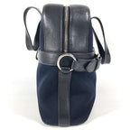 Hermes Handbag Etribel Doc Canvas Leather Black — view 4