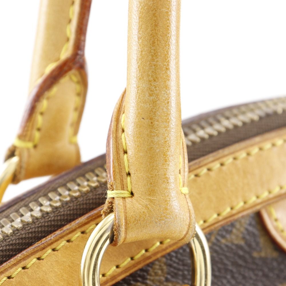 Louis Vuitton Tivoli PM Monogram Canvas Brown Handbag — view 7
