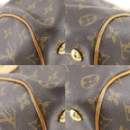 Louis Vuitton Tivoli PM Monogram Canvas Brown Handbag — view 4