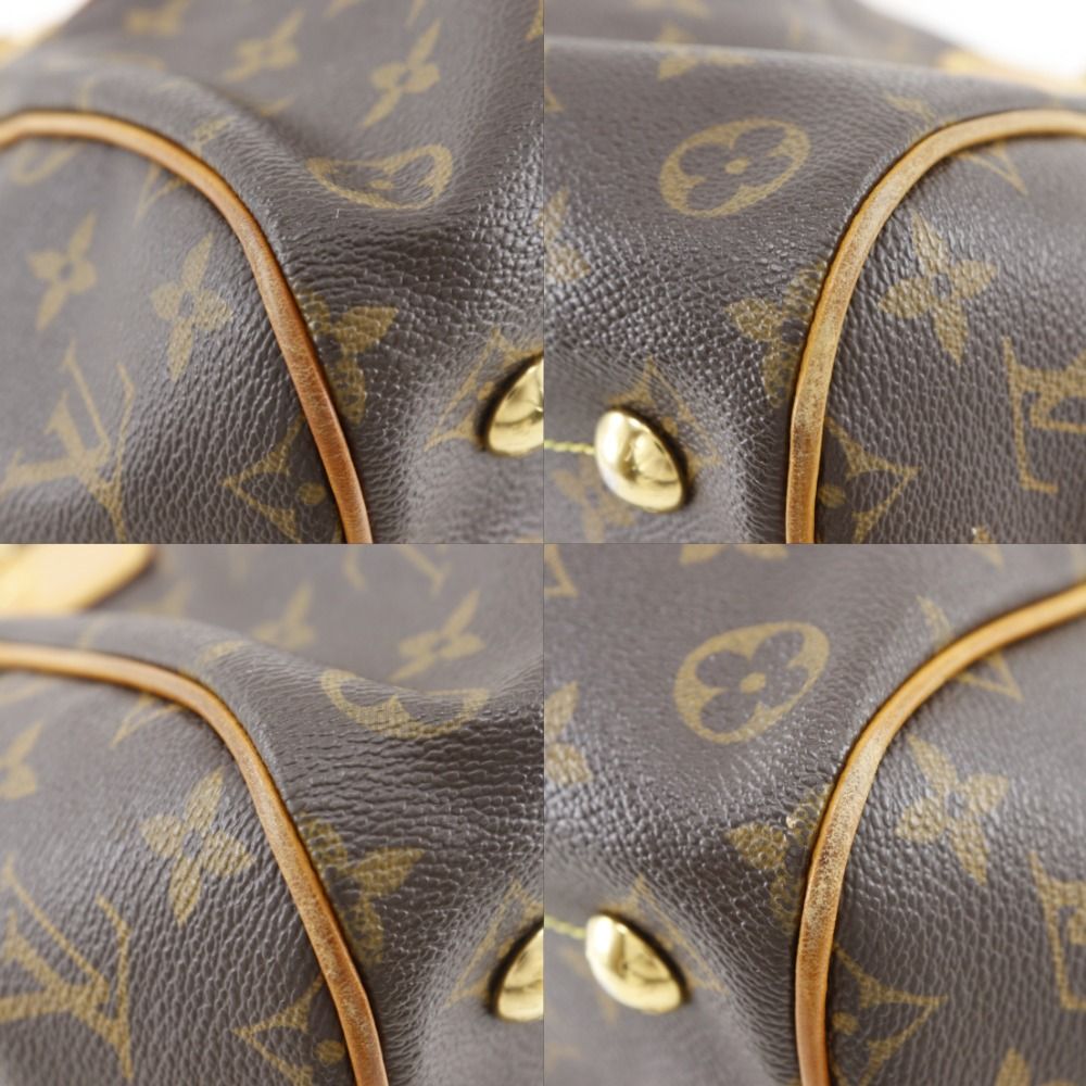 Louis Vuitton Tivoli PM Monogram Canvas Brown Handbag — view 4