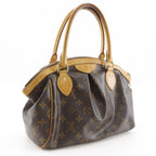 Louis Vuitton Tivoli PM Monogram Canvas Brown Handbag — view 3