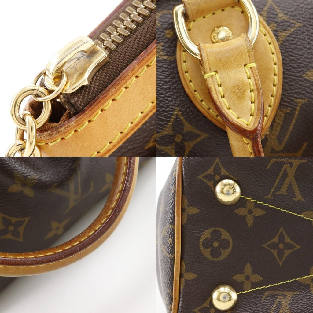 Louis Vuitton Tivoli PM Monogram Canvas Brown Handbag — view 8