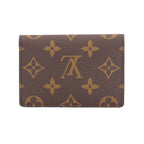 Louis Vuitton Organizer de Poche Monogram Card Case Canvas Brown Rujusari — view 2