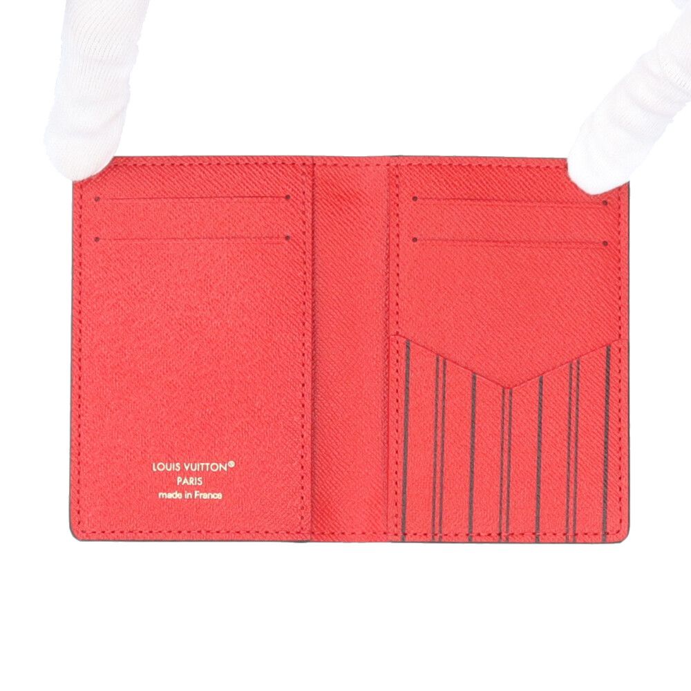 Louis Vuitton Organizer de Poche Monogram Card Case Canvas Brown Rujusari — view 5