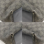 Gucci GG Denim Black Tote — view 4