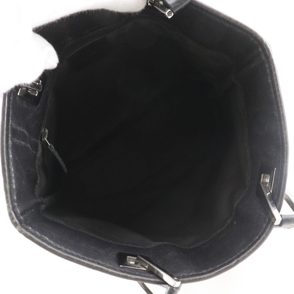 Gucci GG Denim Black Tote — view 6