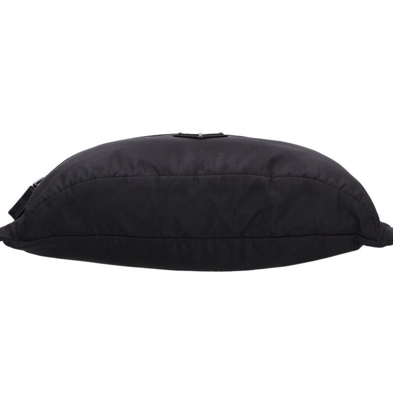 Prada Triangle Logo Plain Nylon Waist Bag — view 4