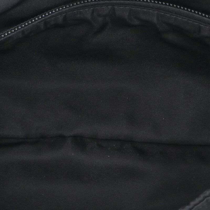 Prada Triangle Logo Plain Nylon Waist Bag — view 3