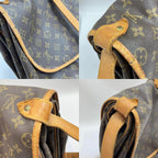Louis Vuitton Shoulder Bag Saumur 35 Monogram Brown — view 9