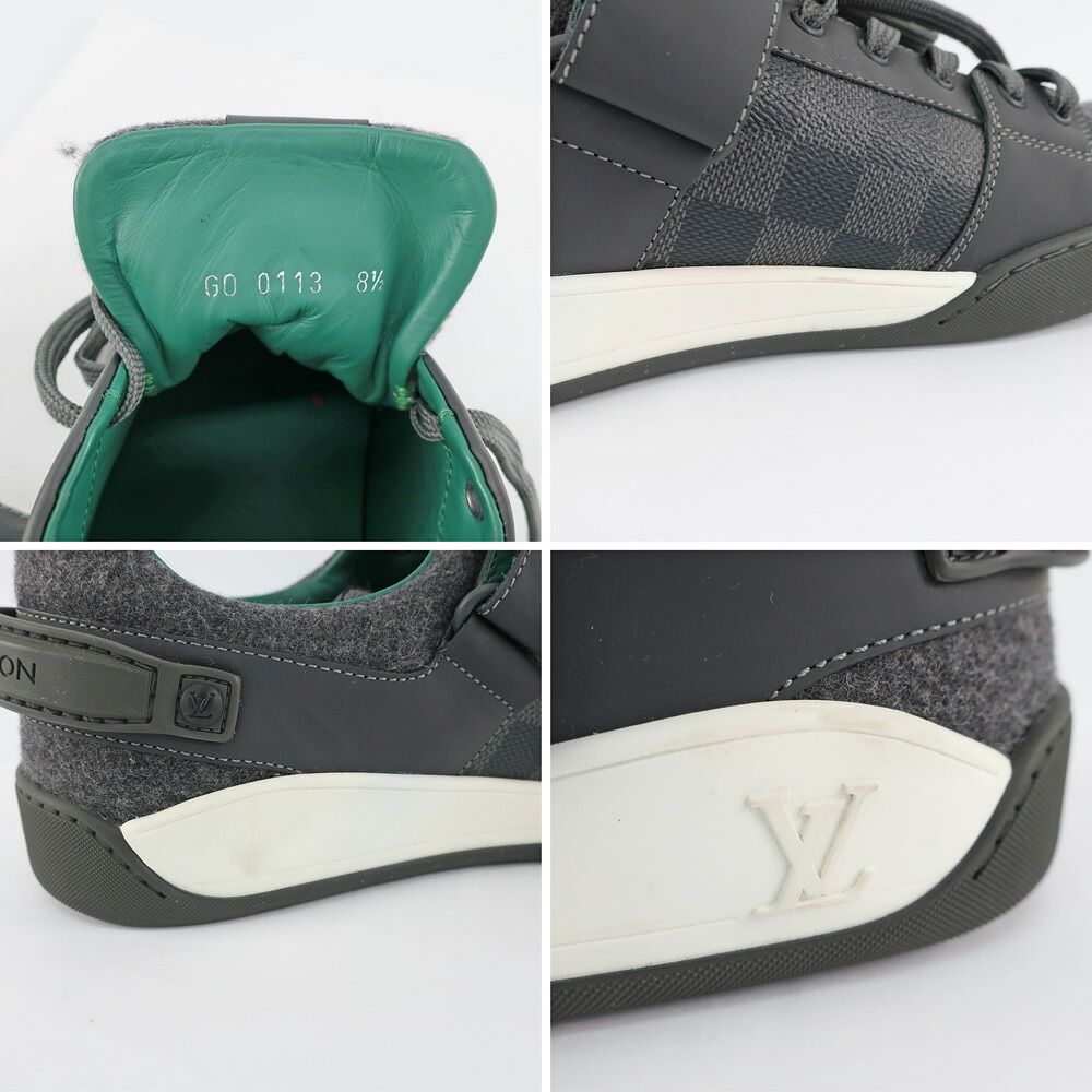 Louis Vuitton Sneakers Damier Graphite Gray 8 — view 7