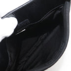 Prada Pochette Nylon Leather Black Shoulder Bag — view 5