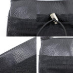 Prada Pochette Nylon Leather Black Shoulder Bag — view 8
