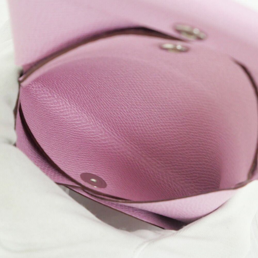 Hermes Calvi Duo Mauve Sylvestre Epsom — view 7