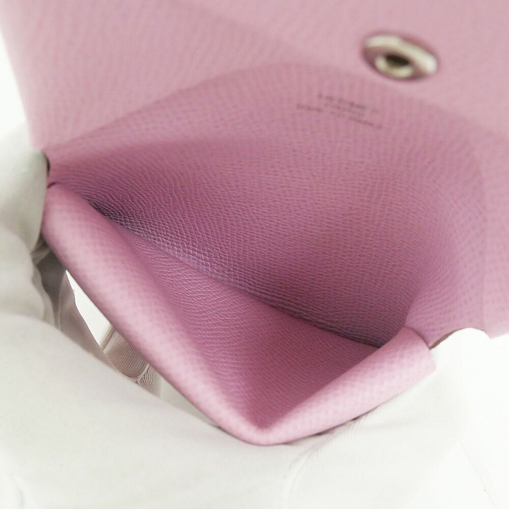 Hermes Calvi Duo Mauve Sylvestre Epsom — view 9
