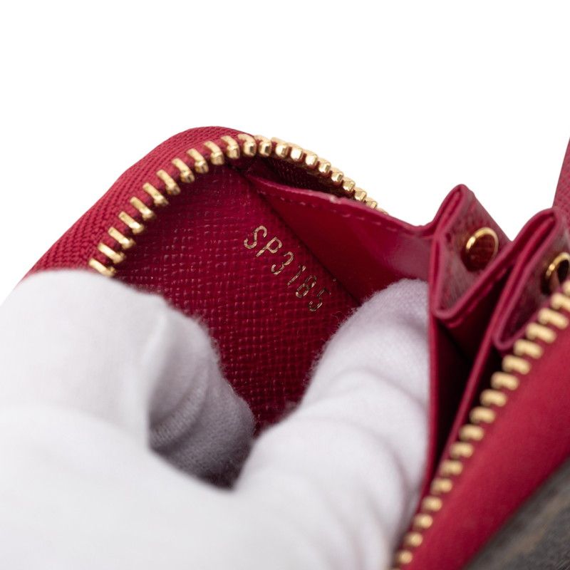 Louis Vuitton Monogram Multicult Brown Fuchsia Leather — view 6