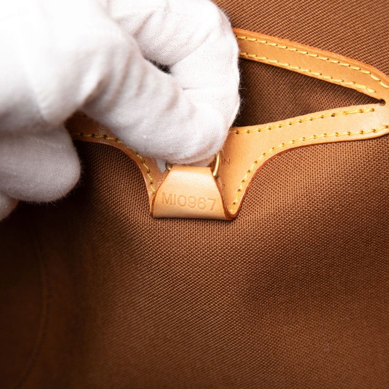 Louis Vuitton Monogram Ellipse MM Brown Leather — view 6