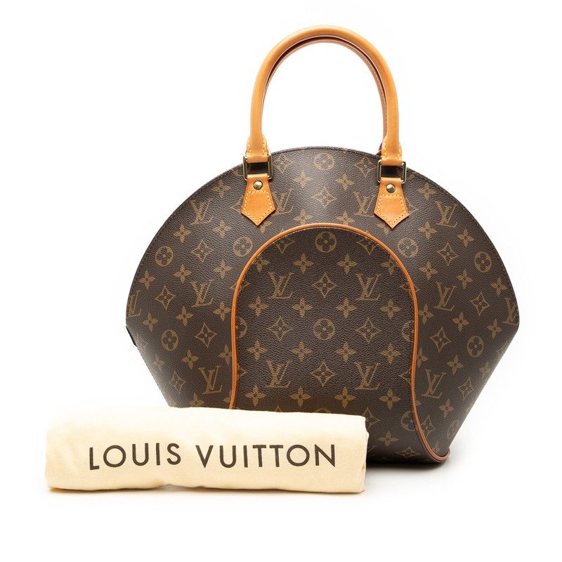 Louis Vuitton Monogram Ellipse MM Brown Leather — view 7