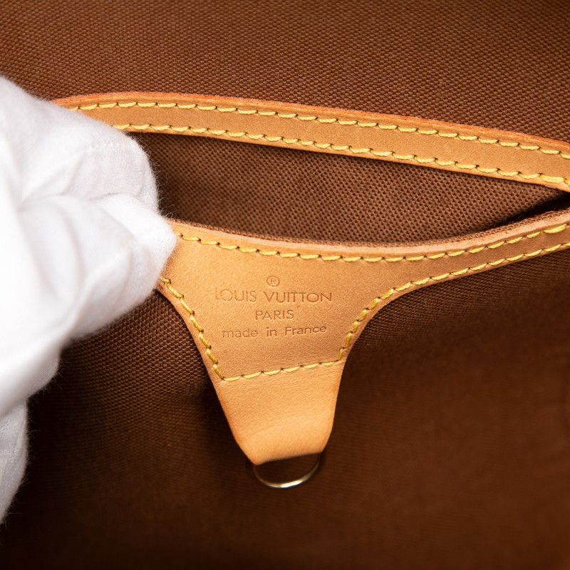 Louis Vuitton Monogram Ellipse MM Brown Leather — view 5