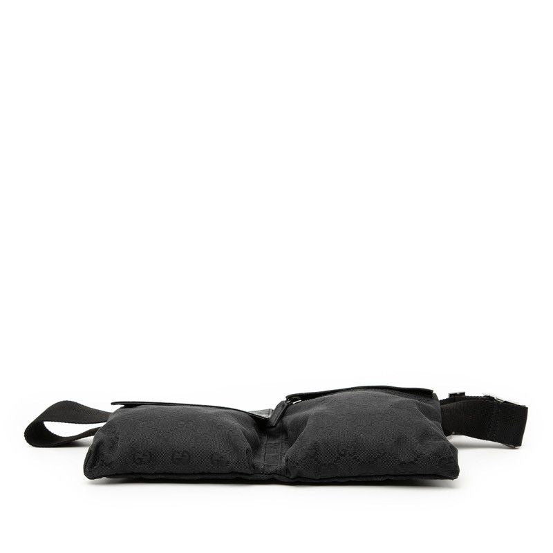 Gucci GG Canvas Black Shoulder Bag — view 3