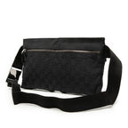 Gucci GG Canvas Black Shoulder Bag — view 2