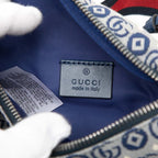 Gucci Children's Strawberry Seahorse Belt Bag Blue — view 5