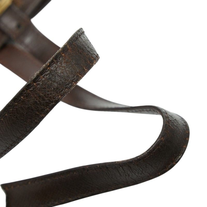 Louis Vuitton Damier Marais Tote Shoulder Bag Bucket Brown Leather — view 7