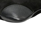 Gucci Guccissima Black Leather Suede Shoulder Bag — view 4