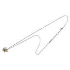 Bottega Veneta Star Silver Light Blue Enamel Handbag — view 4