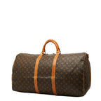 Louis Vuitton Monogram Keepall Bandouliere 60 Boston Bag 2-Way — view 2