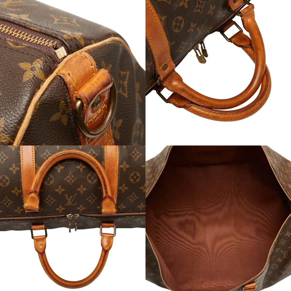 Louis Vuitton Monogram Keepall Bandouliere 60 Boston Bag 2-Way — view 9