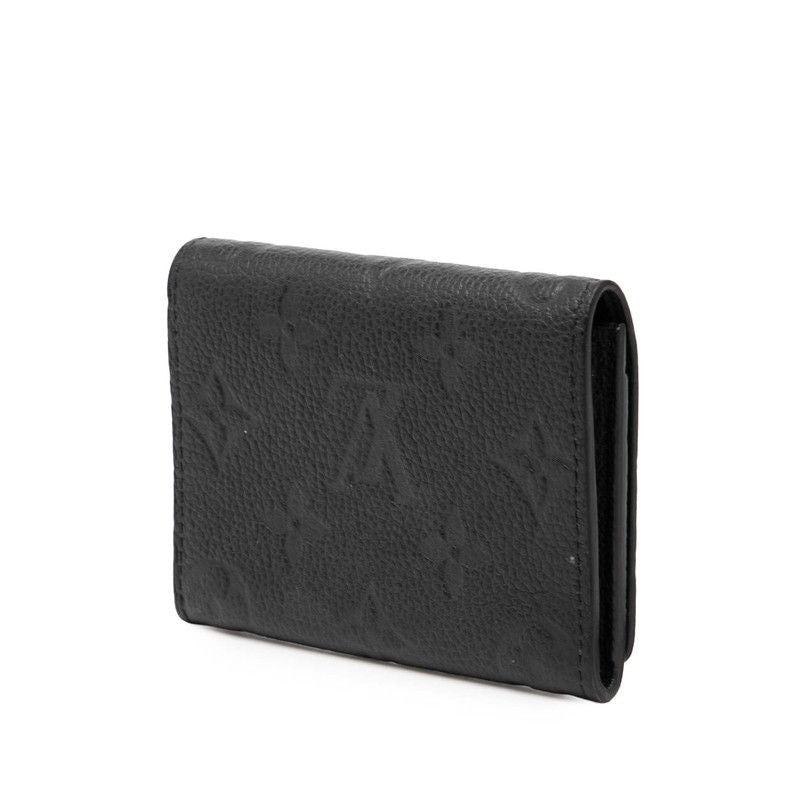 Louis Vuitton Monogram Empreinte Amberop Carte de Visit Card Case Noir Black — view 2