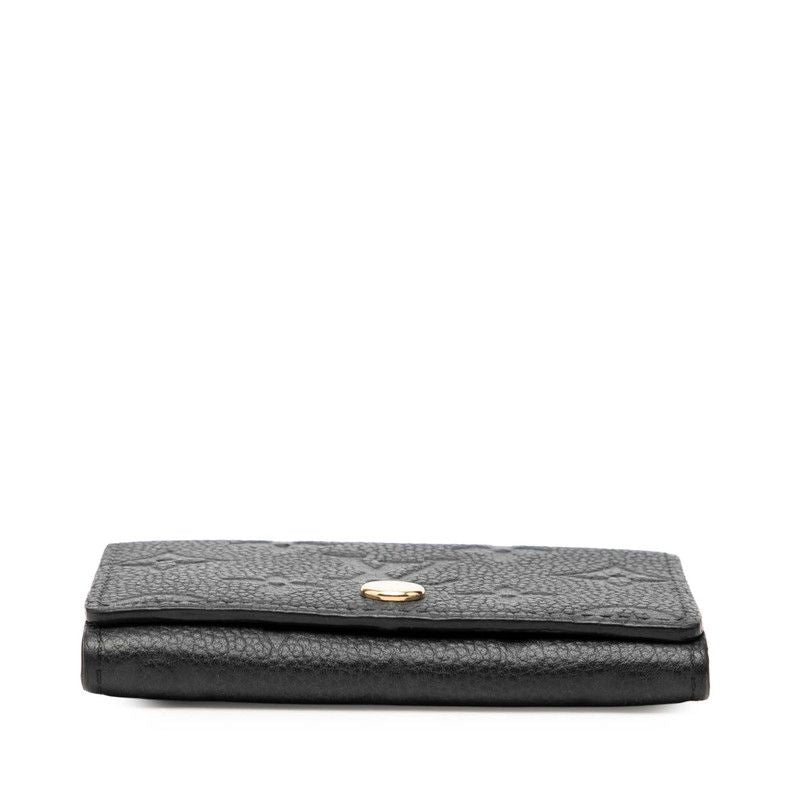 Louis Vuitton Monogram Empreinte Amberop Carte de Visit Card Case Noir Black — view 3