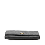 Louis Vuitton Monogram Empreinte Amberop Carte de Visit Card Case Noir Black — view 3