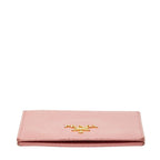 Prada Card Case Pink Saffiano Leather — view 3
