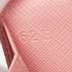 Prada Card Case Pink Saffiano Leather — view 9