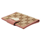 Gucci GG Canvas Card Case Beige Pink — view 5