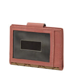 Gucci GG Canvas Card Case Beige Pink — view 2