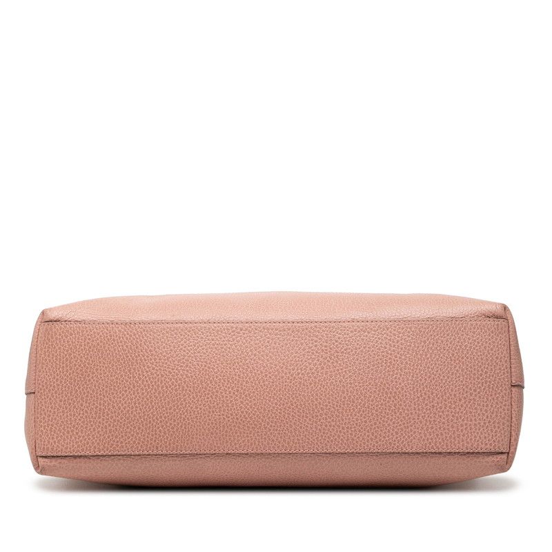 Gucci 2-Way Shoulder Bag Pink Leather — view 3